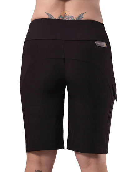 Limitless 11" - Stretch Waistband High-Rise Short : Noir