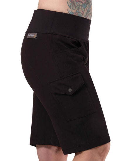 Limitless 11" - Stretch Waistband High-Rise Short : Noir