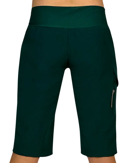 All Time 14" - Zipper Snap Mid-Rise Short : Pine