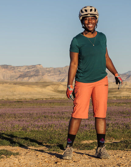 All Time 14" - Zipper Snap Mid-Rise Short : Topo