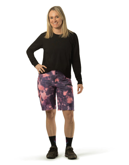 All Time 11" - Zipper Snap Mid-Rise Short : Krisie