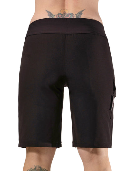 All Time 11" - Zipper Snap Mid-Rise Short : Noir