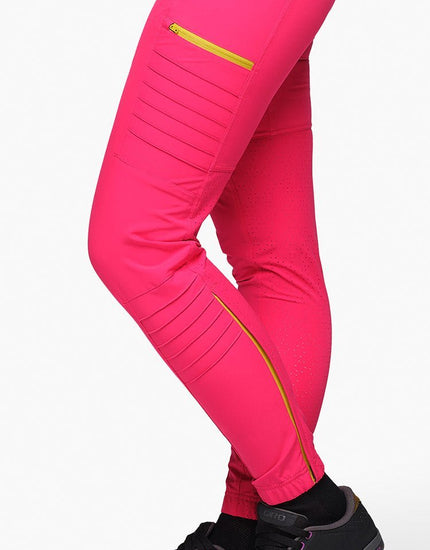 Vented - All Time - Zipper Snap Mid-Rise Pant : Nebula Pink