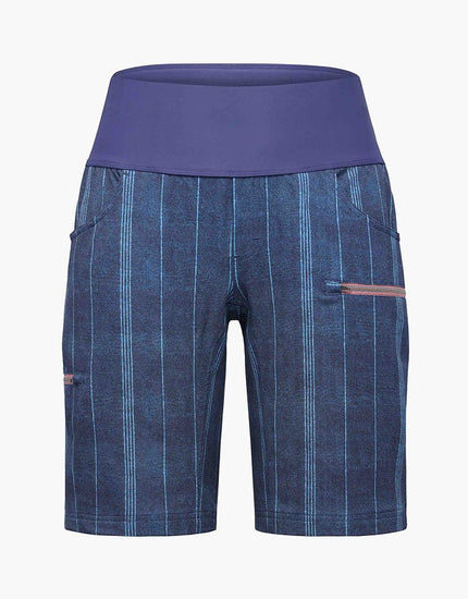 Limitless 11" - Stretch Waistband High-Rise Short : Denim Stripes