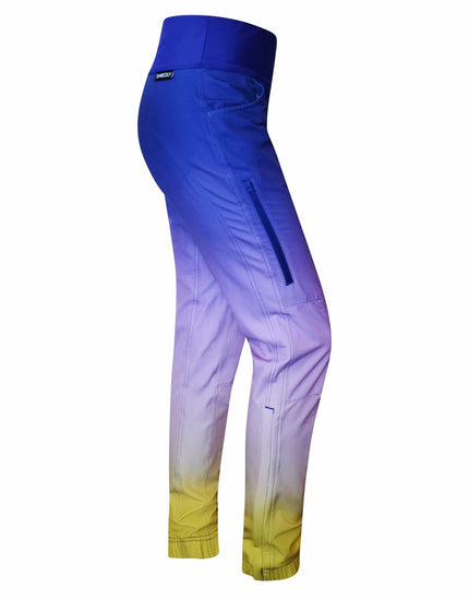 Limitless - Stretch Waistband High-Rise Pant : Midnight Citron Ombre