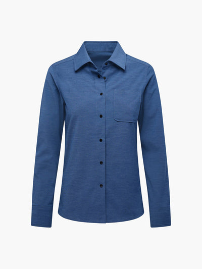 Long Sleeve Explorer Shirt : Midnight Denim