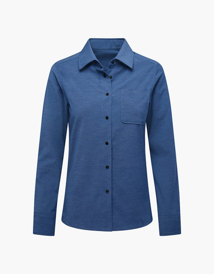 Long Sleeve Explorer Shirt : Midnight Denim