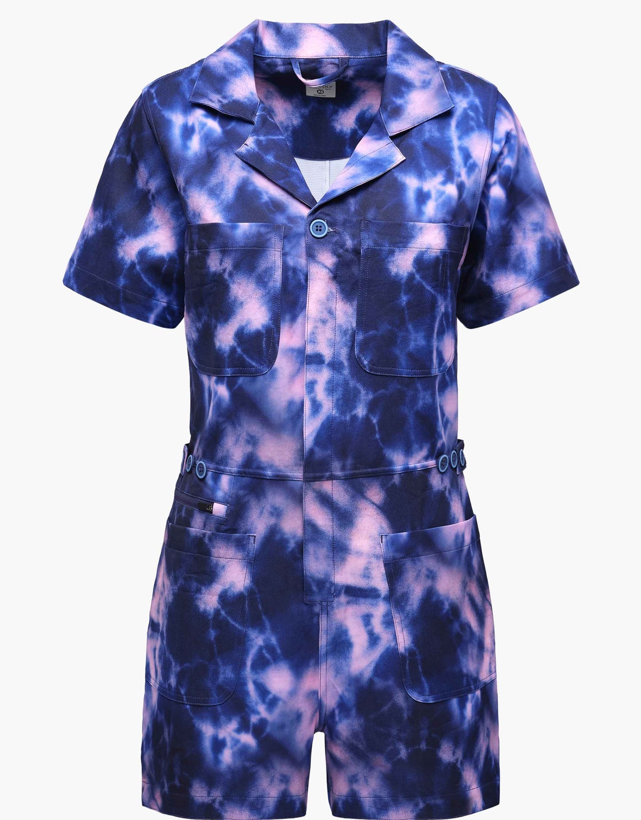 Trail Romper : Midnight Tie Dye - Women's | SHREDLY