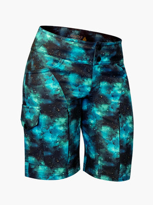SHREDLY - All Time 11" - Zipper Snap Mid-Rise Short - Vented : Leia - image