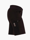 SHREDLY - All Time 11" - Zipper Snap Mid-Rise Short : Noir - image