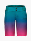 SHREDLY - All Time 11" - Zipper Snap Mid-Rise Short : Rainbow Ombre - image