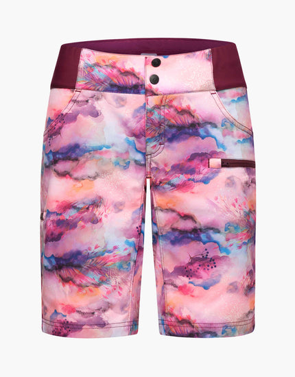 All Time 11" - Zipper Snap Mid-Rise Short : Watercolor-All Time 11" Short