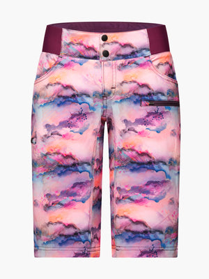 SHREDLY - All Time 14" - Zipper Snap Mid-Rise Short : Watercolor - image