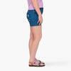 SHREDLY - All Time 5" - Zipper Snap Mid-Rise Short : Blooming Stripes - image
