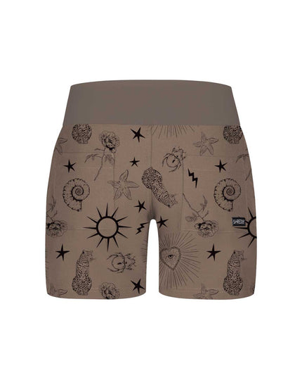All Time 5" - Zipper Snap Mid-Rise Short : Ink