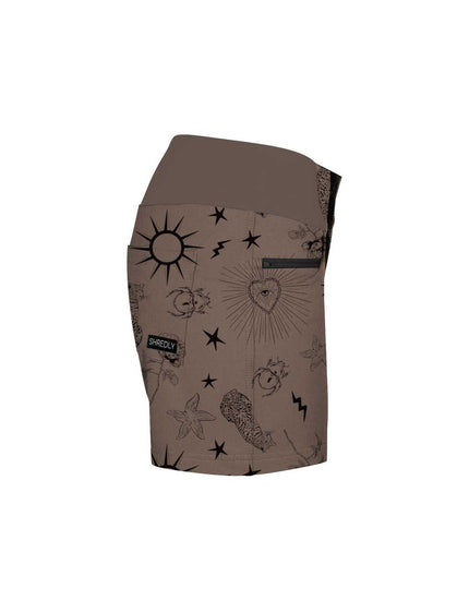 All Time 5" - Zipper Snap Mid-Rise Short : Ink