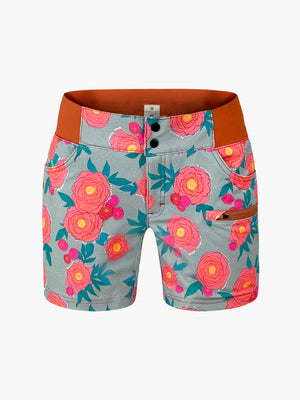 SHREDLY - All Time 5" - Zipper Snap Mid-Rise Short : Margie - image