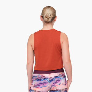 SHREDLY - Cropped Tank : Terracotta - image