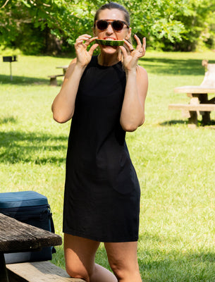 Beyond Tech Cool Down Dress : Noir