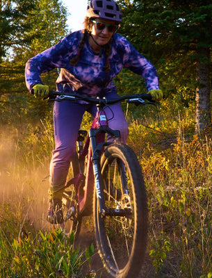 Beyond Tech Long Sleeve : Midnight Tie Dye