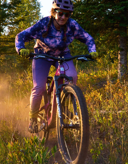 Beyond Tech Long Sleeve : Midnight Tie Dye