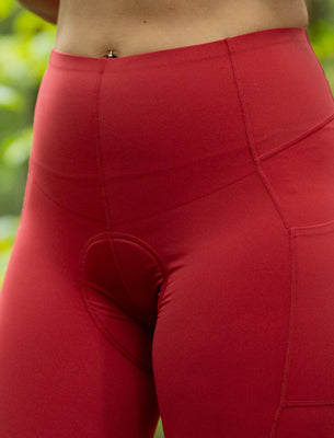 Biker Legging Cham : Raspberry