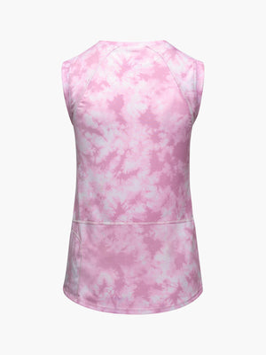 SHREDLY - Cadence Tank : Plum Tie Dye - image