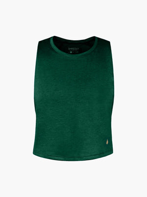 SHREDLY - Cropped Tank : Juniper - image
