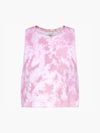 SHREDLY - Cropped Tank : Plum Tie Dye - image