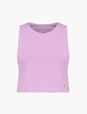 Cropped Tank : Wisteria-Cropped Tank