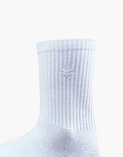 Dad Socks : White