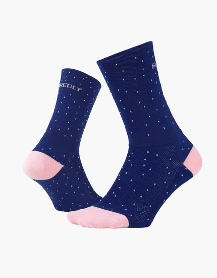 Explorer Crew Sock 6" : Midnight/Wisteria