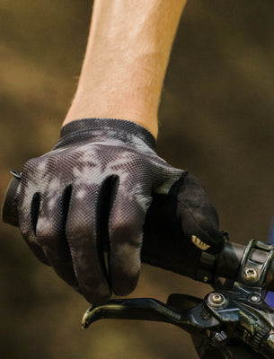 Glove : Graphite Tie Dye-Bicycle Gloves