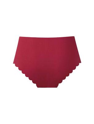 Seamless Hipster Cham : Raspberry Scallop