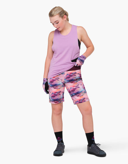 Limitless 11" - Stretch Waistband High-Rise Short : Watercolor