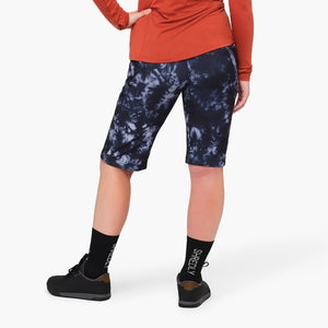 SHREDLY - Limitless 14" - Stretch Waistband High-Rise Short : Graphite Tie Dye - image
