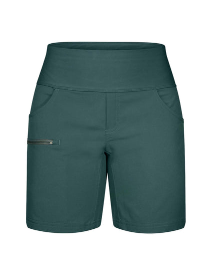 Limitless 7" - Stretch Waistband High - Rise Short : Deep Sea Green