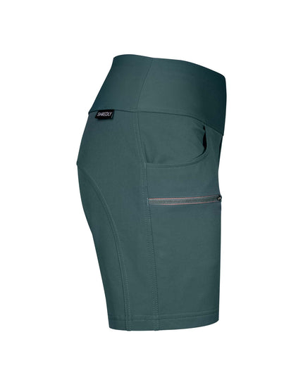 Limitless 7" - Stretch Waistband High - Rise Short : Deep Sea Green