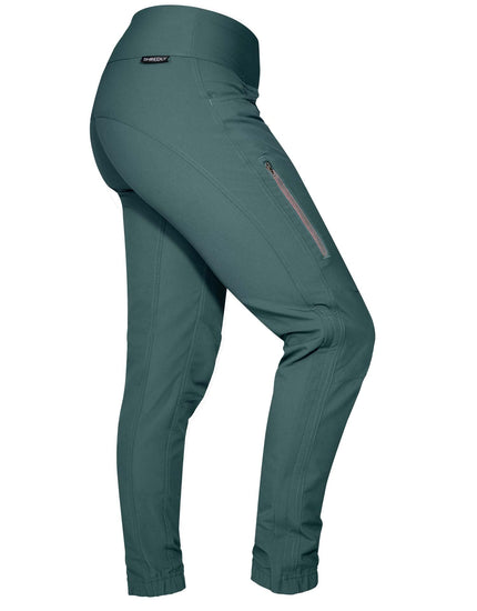 Limitless - Stretch Waistband High - Rise Pant : Deep Sea Green