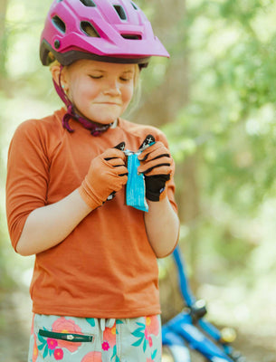 Littles Raglan: Terracotta