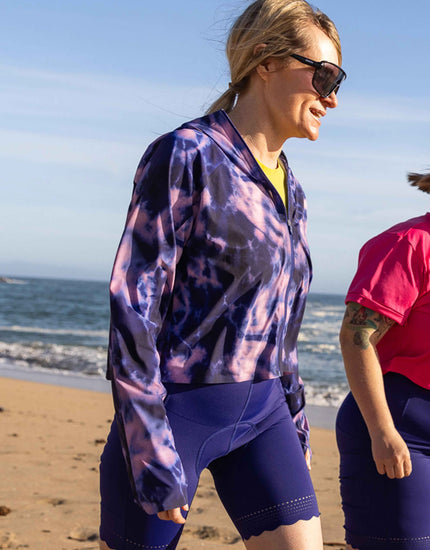 SHREDLY x Marley Blonsky : Beyond Tech Jacket : Midnight Tie Dye