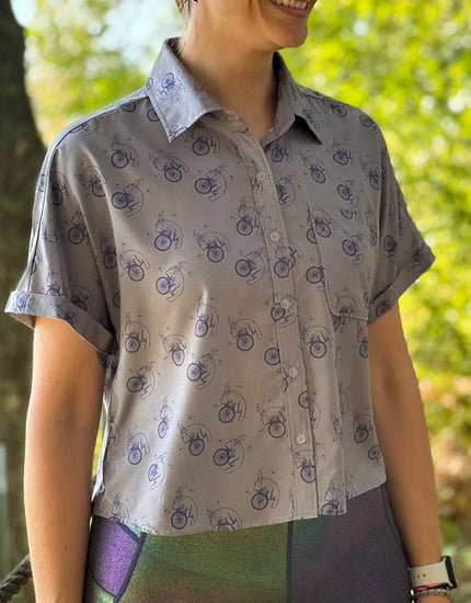 SHREDLY x Marley Blonsky : Short Sleeve Explorer Shirt : Clay