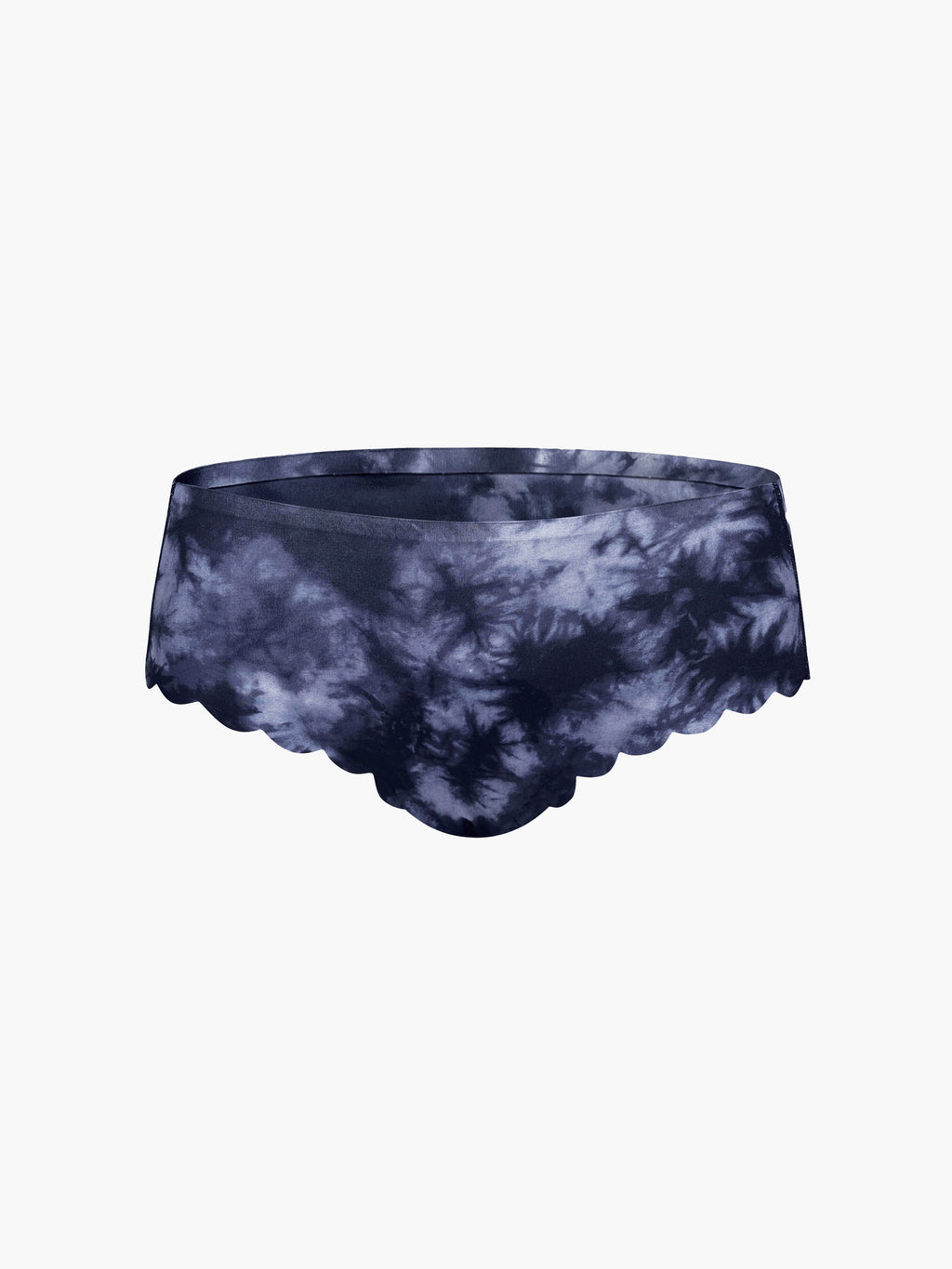 SHREDLY - Hipster Sport Underwear : Graphite Tie Dye Scallop - image