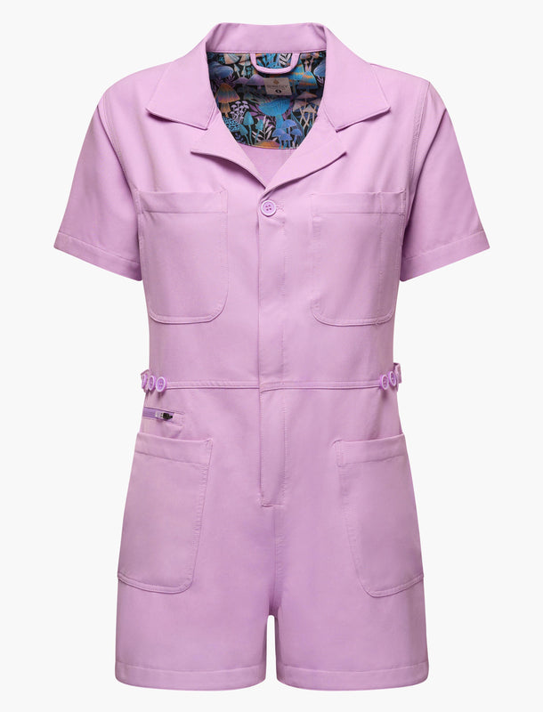 Trail Romper : Wisteria