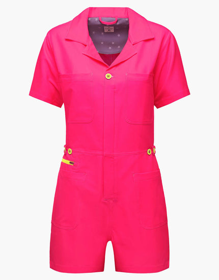 Trail Romper: Nebula Pink