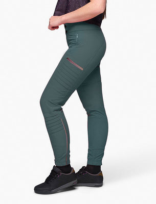 Vented - All Time - Zipper Snap Mid - Rise Pant : Deep Sea Green