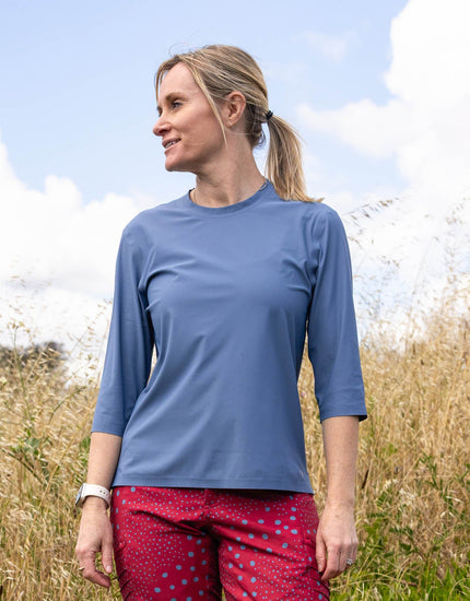 SHREDLY Women's Beyond Tech 3/4 : Azul