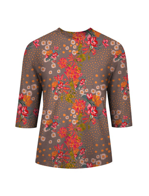 SHREDLY Women's Beyond Tech 3/4 : Flora Clay