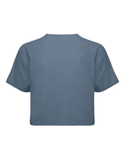 SHREDLY Women's Beyond Tech Boxy Tee : Azul