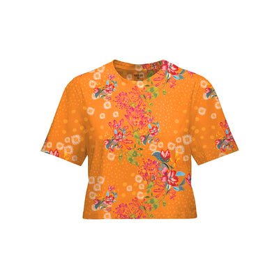 Beyond Tech Boxy Tee : Flora Sol